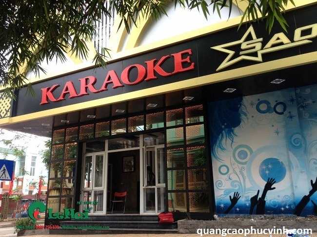 Làm biển quảng cáo Karaoke đẹp