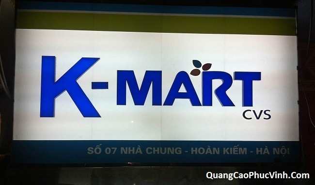 Biển quảng cáo Siêu Thị Hàn Quốc K-Mart - Quảng Cáo Phúc Vinh