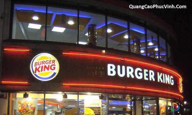 Biển quảng cáo Burger King - Quảng Cáo Phúc Vinh